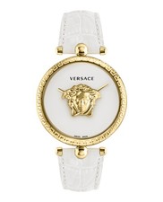 Versace Womens  Gold 39mm Strap Fashion Watch