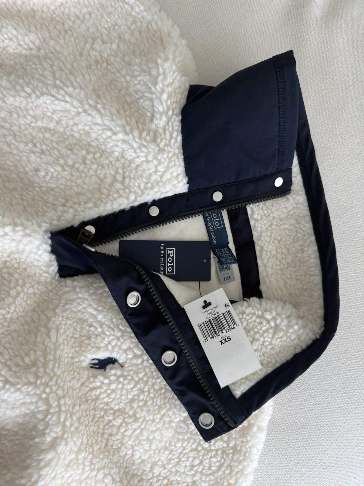 SOLD OUT XXS Polo Ralph Lauren Bear Fleece Pullover NWT 3
