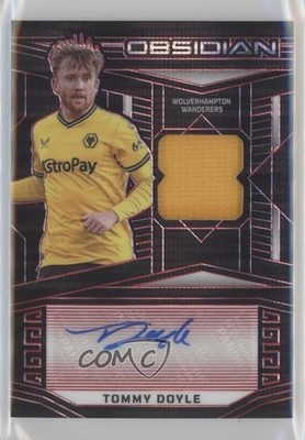 2023 Panini Obsidian Jersey Electric Etch Red Pulsar 13/49 Tommy Doyle Auto 1f8v