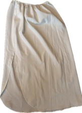 Vanity Fair Women&rsquo;s White Solid Half Slip Size S Polyester 34744