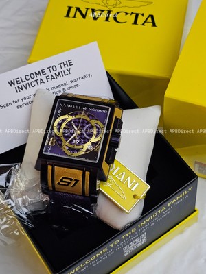 Invicta S1 Rally PURPLE LABEL Swiss Z60 Chrono TOURING - Glass