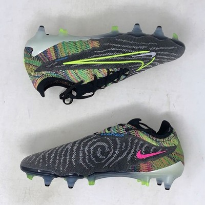 Nike Phantom GX Elite Fusion SG Rainbow Soccer Cleats, Size 7.5