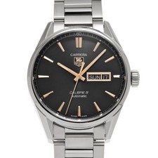 OROLOGIO TAG HEUER Carrera calibro 5 giorni-data WAR201C.BA0723 nero 722079