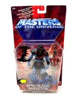 MOTU Mattel Masters Of The Universe 200x Skeletor Spin Blade SEALED Figure M5