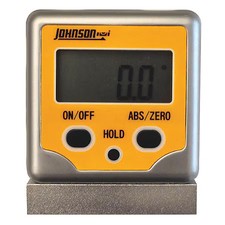 Johnson Level  Tool 1886-0300 Digital Angle Finder, Magnetic, V-Groove