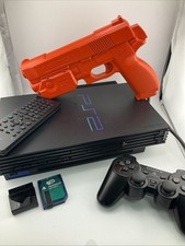 Consola Sony PlayStation 2 PS2 (“Grasa”) y accesorios - Probada, enciende