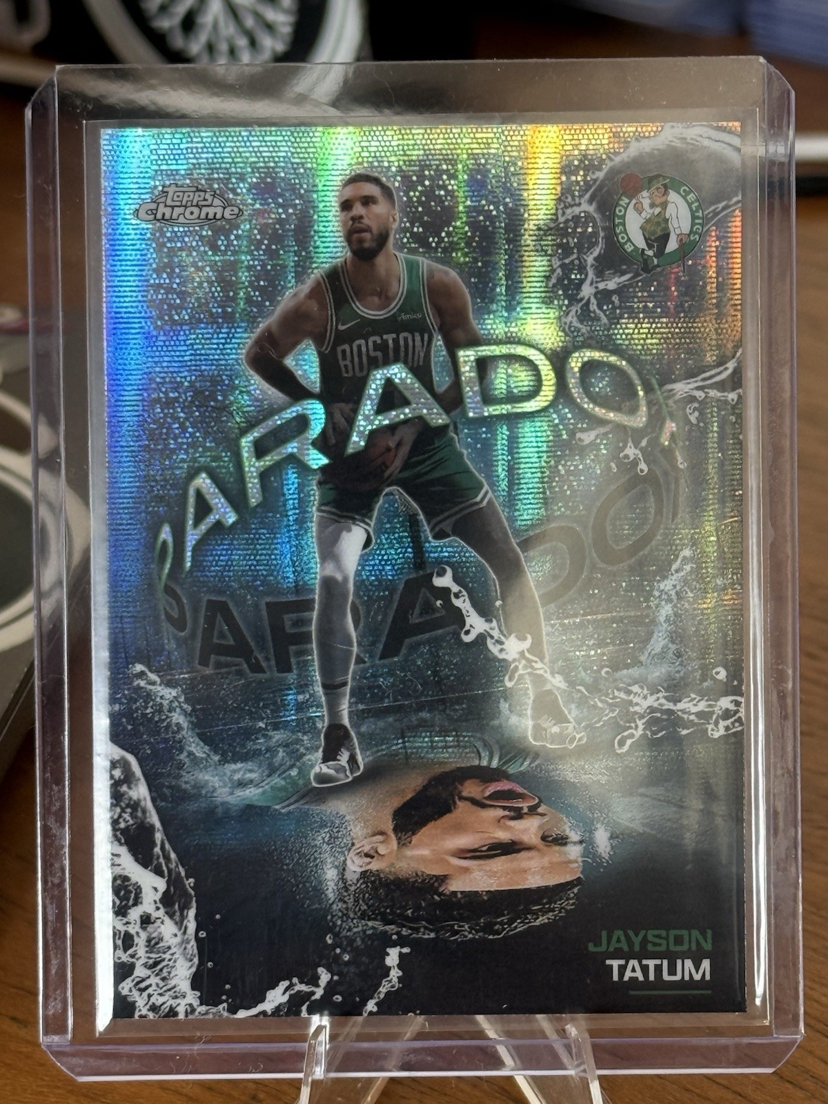 2025-26  Topps Chrome Paradox #PX-4 Jayson Tatum Boston Celtics SSP Case Hit