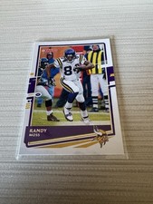 2020 Donruss Randy Moss Minnesota Vikings Football Card #165 HOF
