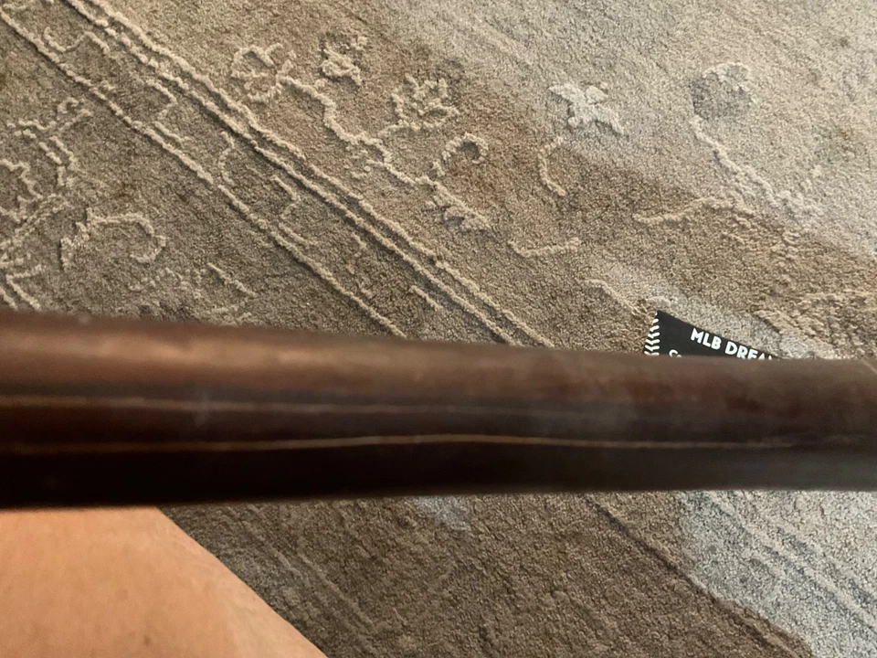 DIAMONDBACKS BLUE JAYS RED SOX  AARON HILL SIGNED  GAME USED BAT  COA RARE - Image 3 of 4