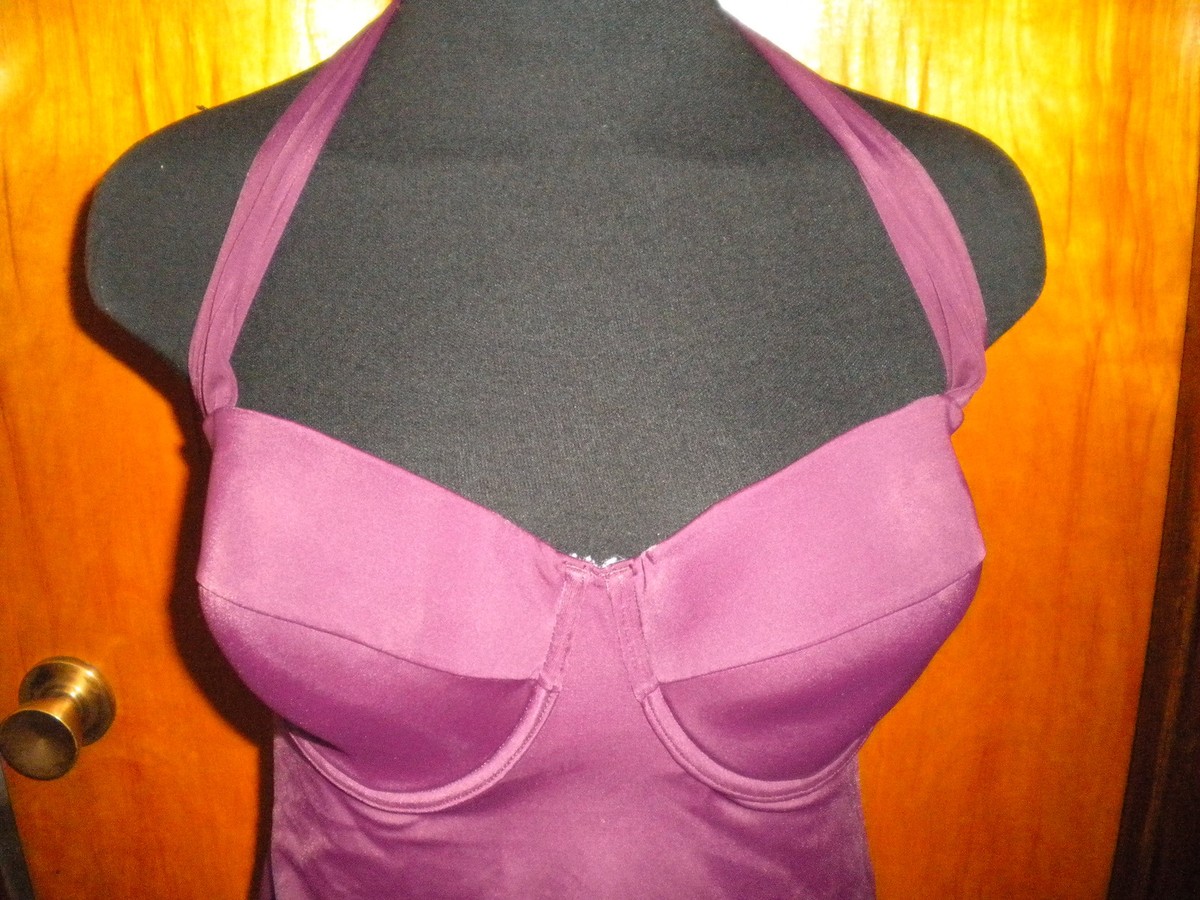 Victoria's Secret Forever Sexy Wine Miracle Bra Push up Tankini