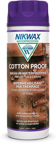 Nikwax Cotton Proof, 1000ml, Waterproofing for Cotton, Polycotton, and...