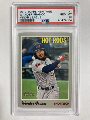 PSA 10 Wander Franco Hot Rods #1 Minor League