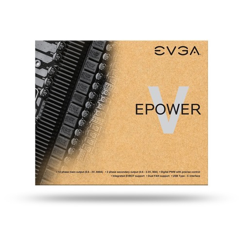 EVGA "Untouchables" EPOWER V 12+2 phase extreme power VRM - Picture 10 of 14