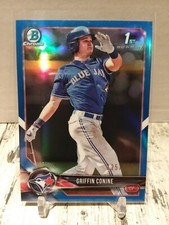 NON AUTO 2018 Bowman Chrome 1st Griffin Conine Blue Refractor 125/150 ROOKIE RC