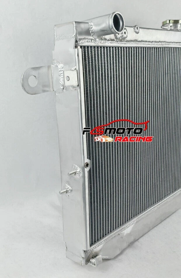 Radiador de aluminio para Toyota LandCruiser serie 100 1998-2007 HZJ105R HDJ100R MT Foto 3 de 4