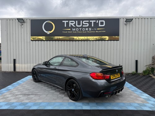 2016 16 BMW 435D XDRIVE M SPORT COUPE 3.0L F32 86K GREY FSH 308 BHP STUNNING - Picture 5 of 24