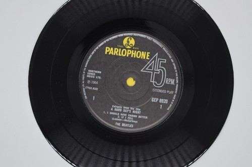 The Beatles A Hard Day's Night UK Vinyl Record 1964 Parlophone Mono 33 1/3 RPM - Imagen 2 de 4