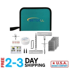 Ultimate Tire Repair Kit: 44 Tools for Effortless Puncture Repairs Anywhere