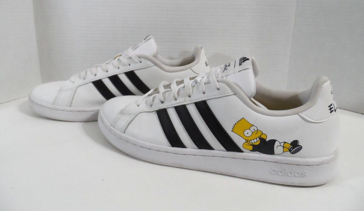 Adidas Grand Court The Simpsons El Barto Men's Sneakers Shoes