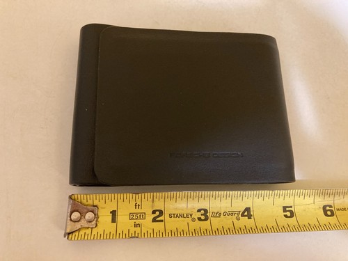 PORSCHE DESIGN MEN'S SEAMLESS BLACK LEATHER TRIFOLD WALLET/BILLFOLD. NIB! UNUSED - Picture 8 of 12