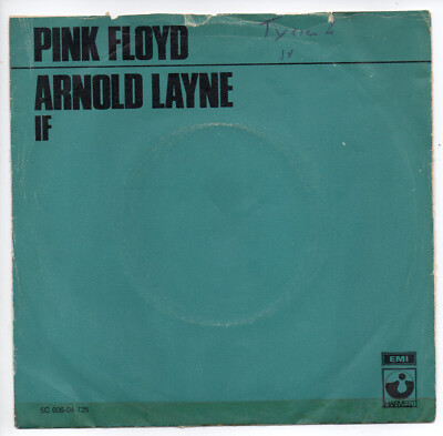 Pink Floyd   Arnold Layne / If - Vinyl - Single 7'' Original Cover