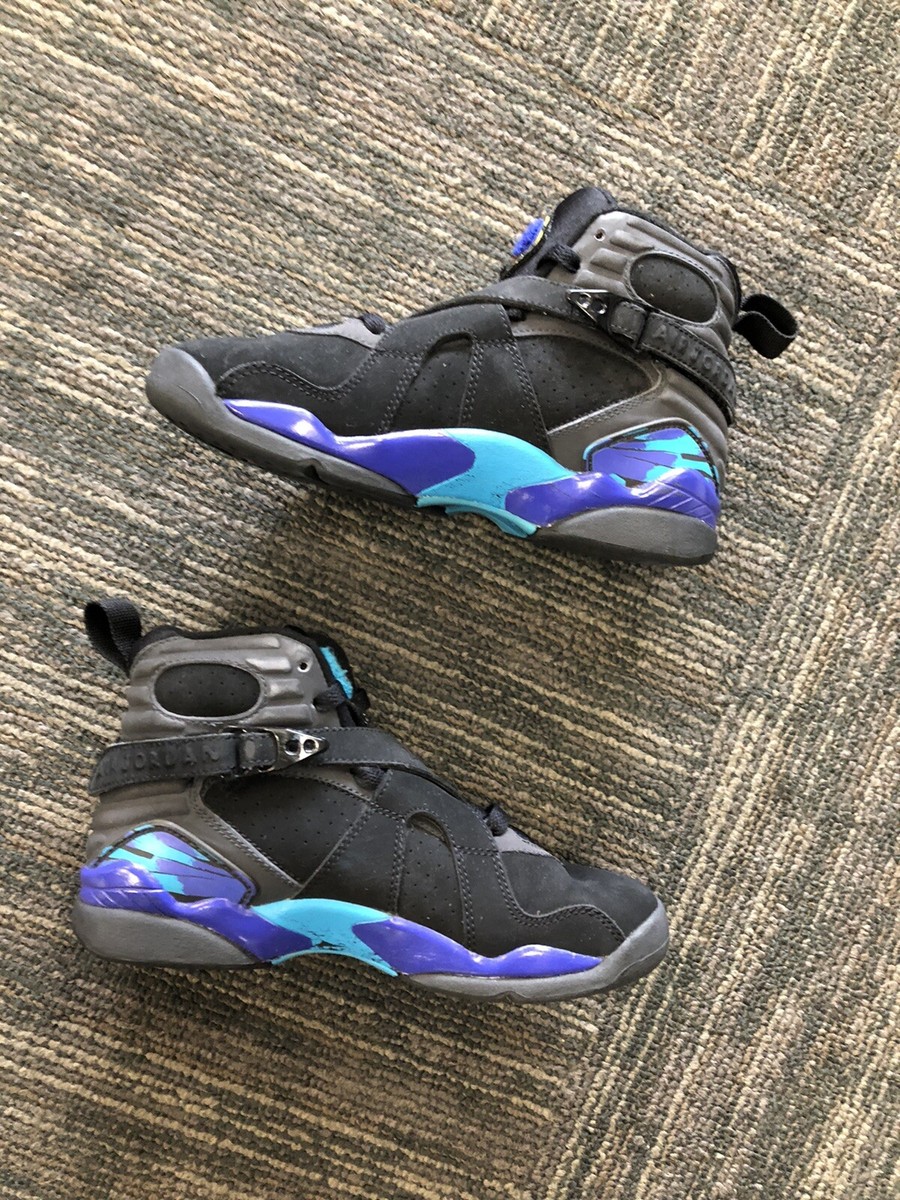 Nike Air Jordan 8 Retro GS 'Aqua' 2007 - 305368-041 Youth