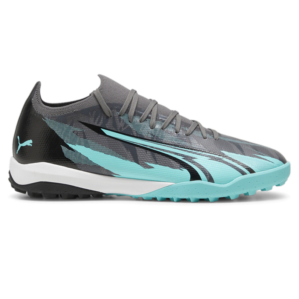 PUMA Ultra Match Rush Turf Training Soccer Cleats Mens Blue, Grey Sneakers Athle