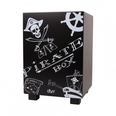Baff - Kindertrommelhocker - Cajon - Pirat