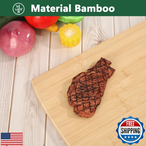 Wooden Cutting Board for Kitchen, Charcuterie and Chopping Butcher Block for - 第 4/5 張圖片