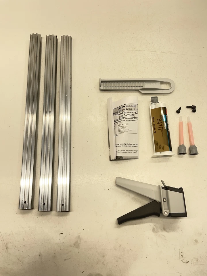 TUNNEL PROTECTOR 套件 - 2017 ARCTIC CAT #7 XF 9000 137 Cross Trek 黑色/橙色 — 第 2/4 张图片