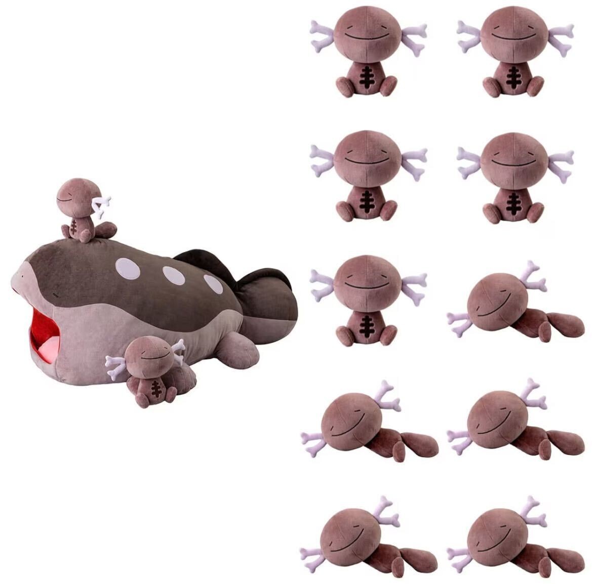 Pokemon Clodsire Jumbo Plush Fluffy Hug Relaxed Takara Tomy + 10