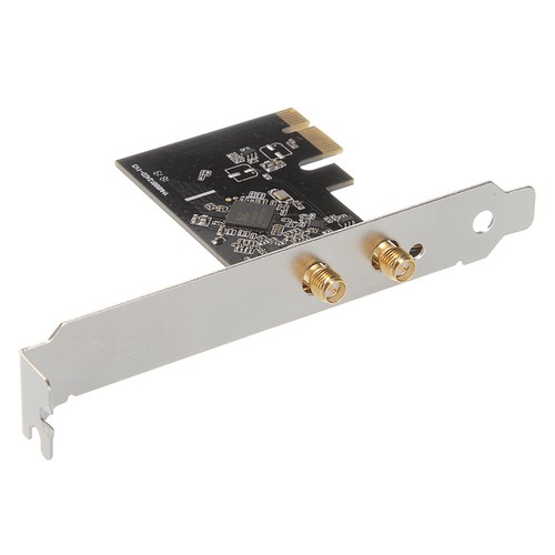 Adaptateur WiFi Sans Fil Double Bande AC1200M PCI-E Réseau LAN Carte pour PC de Bureau - Photo 3/6