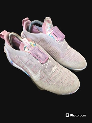 Size 8- Nike Air VaporMax Flyknit 2020 Light Arctic Pink Womens $200+ Msrp 