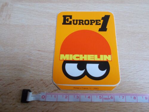 Sticker Radio Europa 1 - Michelin
