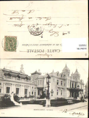 735055 Monaco Monte-Carlo Le Casino Ansicht