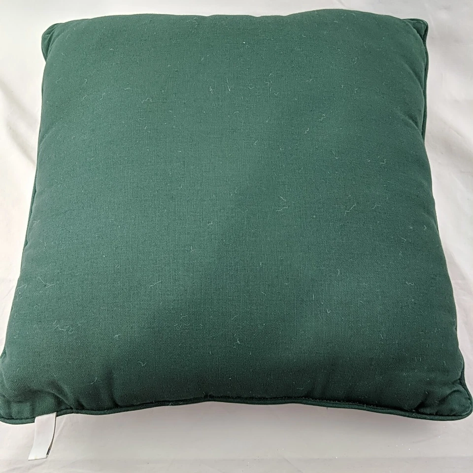 Fashion tapestry Pillow 16" Garden Scene Vintage Green Cottage Core Grandma Core - Image 4 of 4