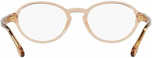 Versace Mod. 3259 Transparent Brown 5215 Plastic Eyeglasses Frame 52-20-140 Oval - Picture 3 of 4