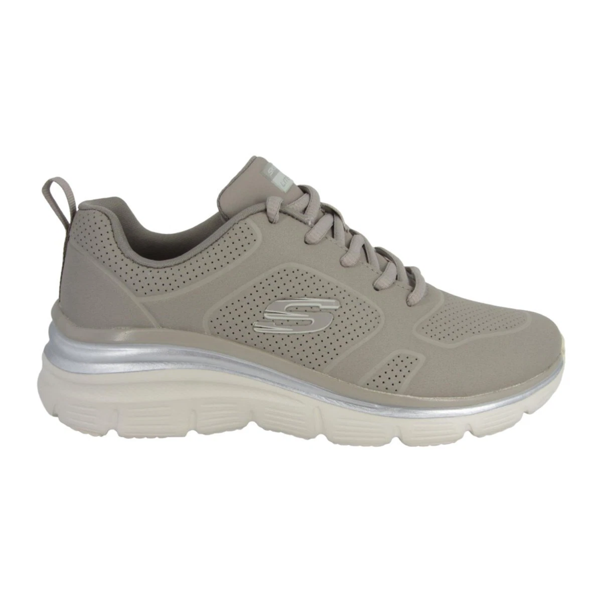 SKECHERS 149748 Fashion Fit Scarpe Donna Sneakers Con Lacci Memory