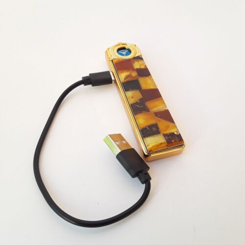 Electronic Lighter USB Charging Windproof Flameless Gasless Cigarette Lighter