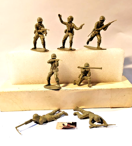 Airfix Soldaten American Infantery WW II Plastik 1:32 cm 5,5 #AUS7 - Bild 1 von 4