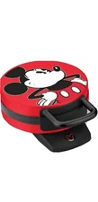 Disney DCM-12 Mickey Mouse Non stick Waffle Maker NIB