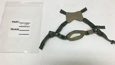 GENTEX ACH #ELMET 4 POINT REPLACEMENT CHIN STRAP WITH HARDWARE S/M NEW MSA