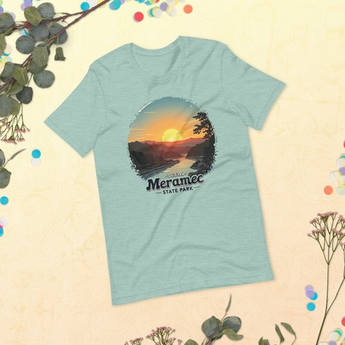 Meramec State Park Missouri Unisex t-shirt - Picture 3 of 4