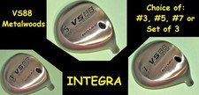 Integra VS88 Ultra Hyten Steel Metalwoods - Head Only - Choice of 3, 5, 7 or Set