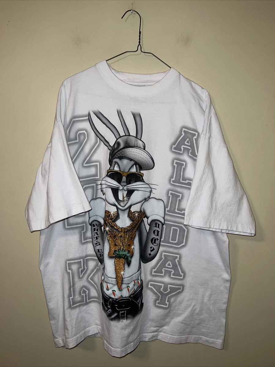 Cool Bugs Bunny Gangster Louis Vuitton T Shirt Mens, Louis Vuitton