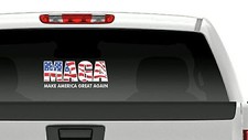 TRUMP MAKE AMERICA GREAT AGAIN MAGA STICKER POLITICAL ELECTION DECAL BUMPER