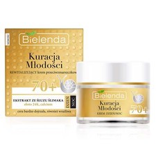 Image of Bielenda Youth Therapy Revitalizing Anti-Wrinkle Cream 70+ Day/Night 50ml