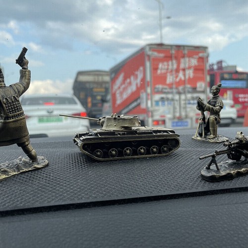 1:72 The Soviet Union CCCP KV-1 Heavy Tank Tank Model All-metal Silver - Picture 7 of 8
