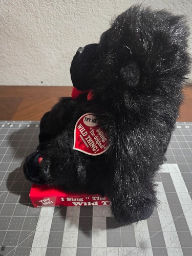Dan Dee Plüsch animierter Weihnachts-Gorilla-Affe Affe singt wildes Ding - Bild 6 von 13