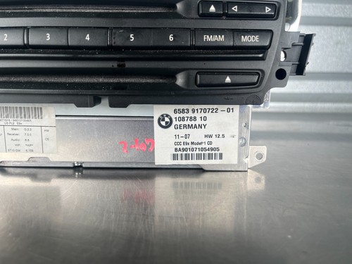 07-11 BMW E92 E93 CCC Radio Navigation DVD Control Unit 6583 9170722-01 OEM - Picture 2 of 11